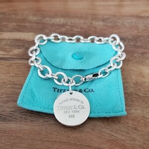 Sold* Return to Tiffany Round Tag Bracelet